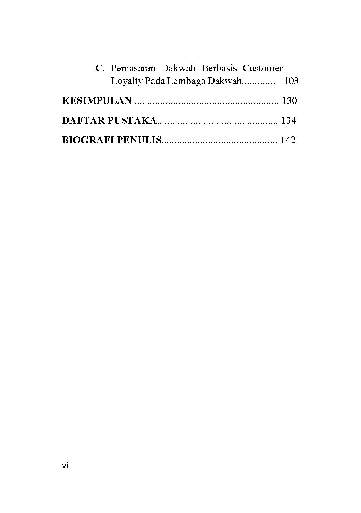 6. cover sd daftar isi buku Pemasaran dakwah_Page_7