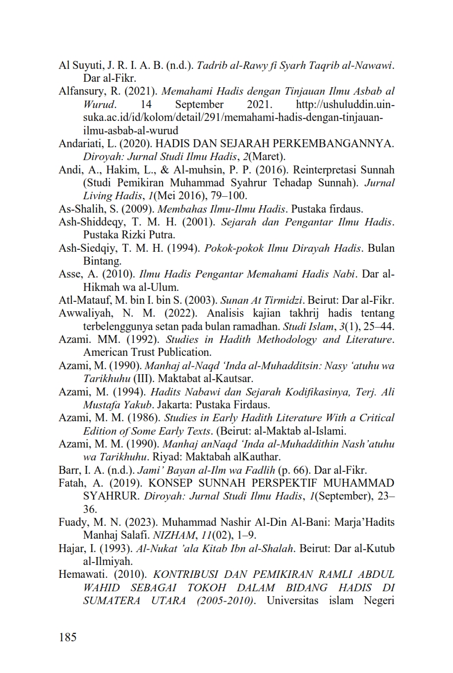 HADIS DAN ILMU HADIS FIX ISBN pustaka_191