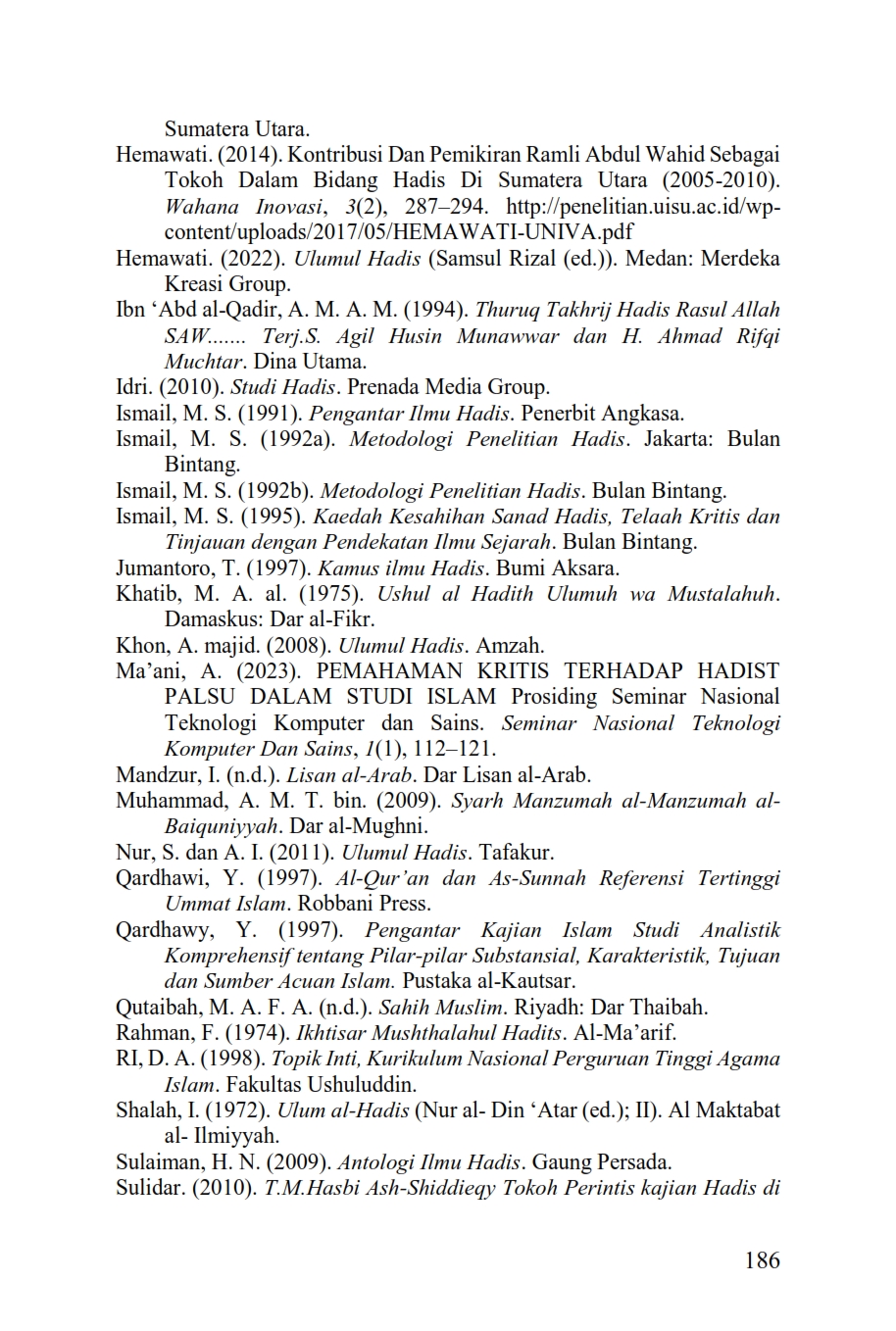 HADIS DAN ILMU HADIS FIX ISBN pustaka_192
