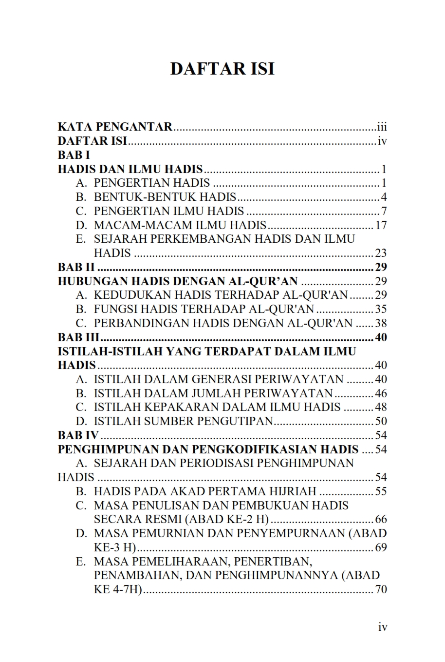 HADIS DAN ILMU HADIS FIX ISBN_004