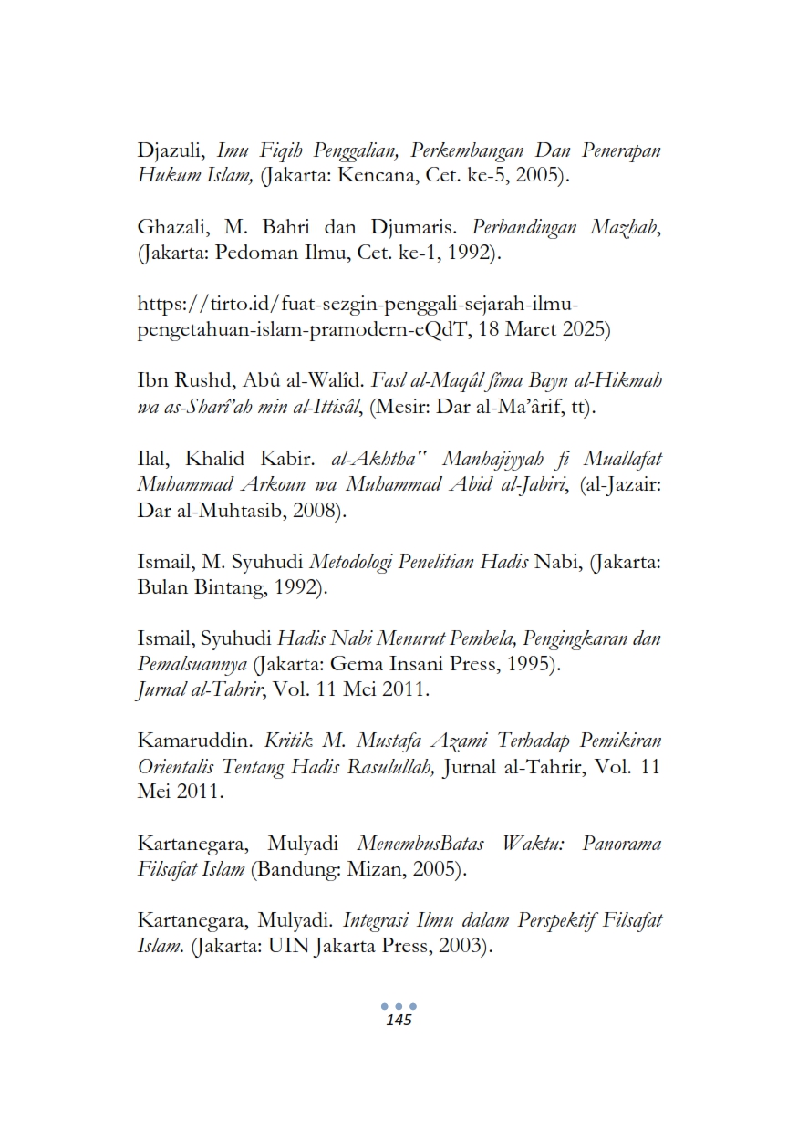 EPISTEMOLOGI HADIS SUWARI ISBN 051025_152