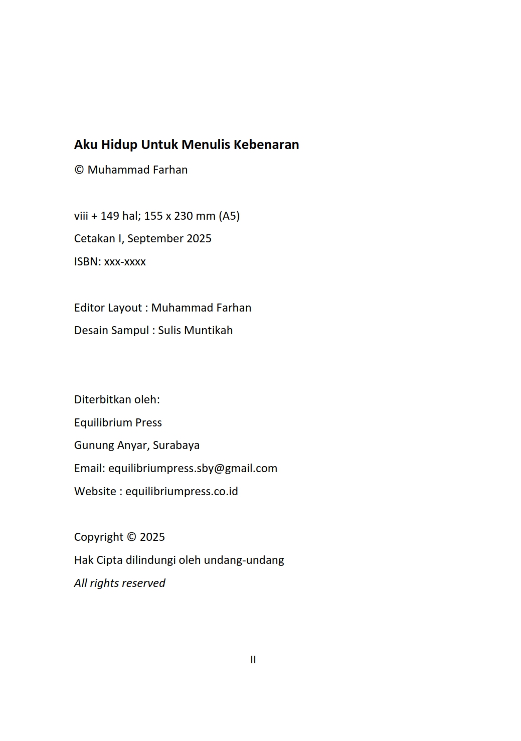 ISBN Aku Hidup untuk Menulis Kebenaran_002