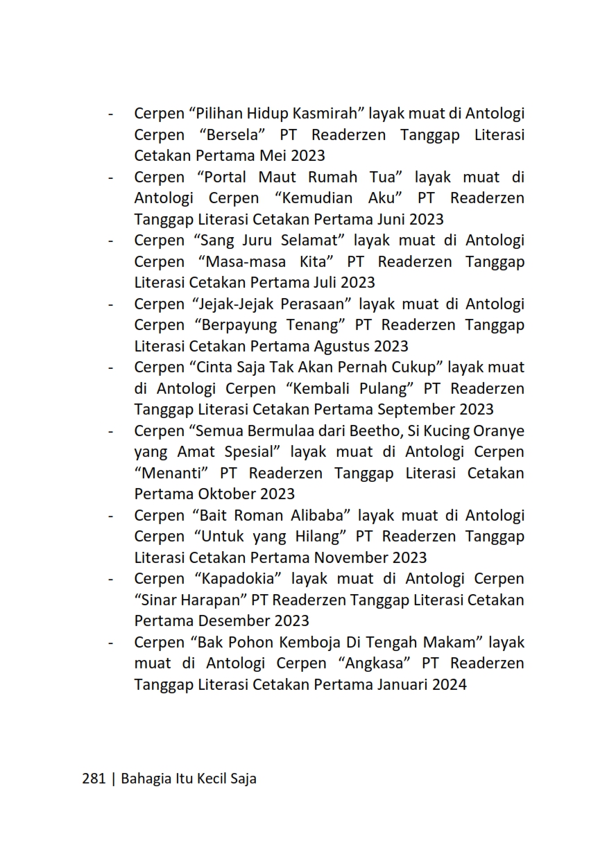 ISBN BAHAGIA ITU KECIL SAJA penulis_291