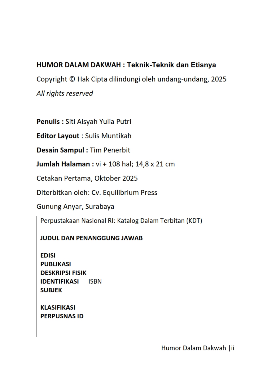 HUMOR DALAM DAKWAH ISBN_002