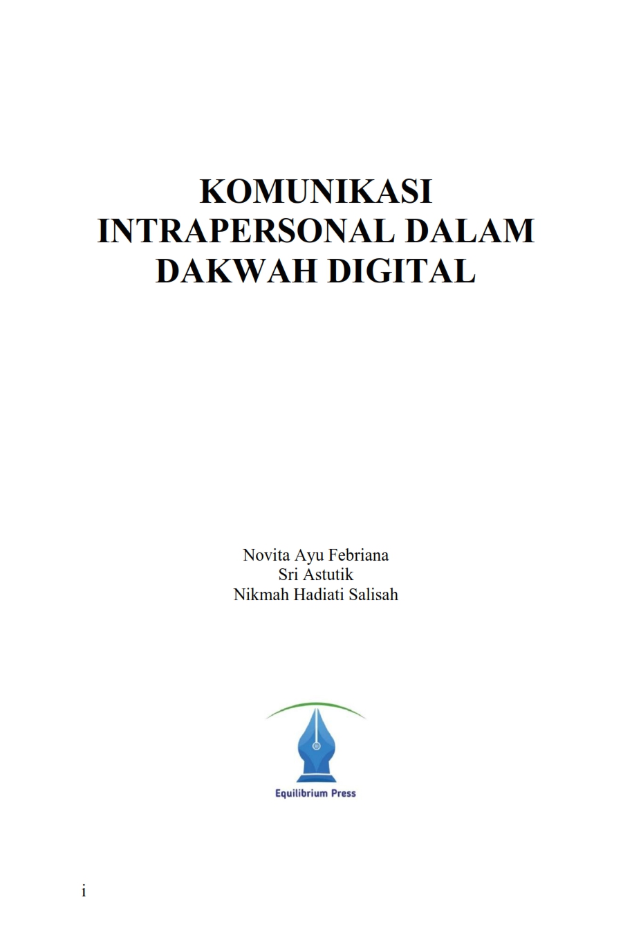 KOMUNIKASI INTRAPERSONAL NAIK ISBN 071125_002