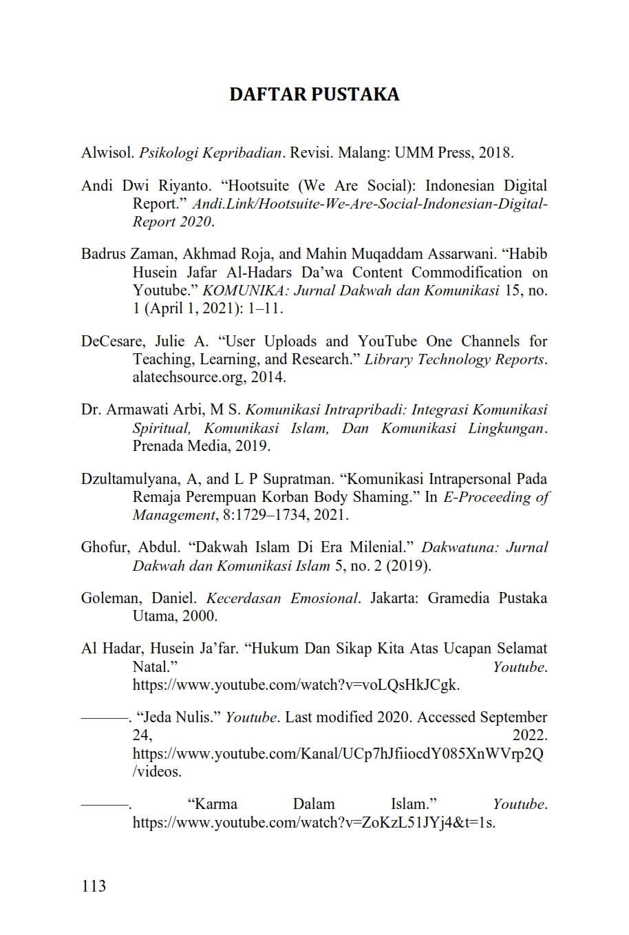KOMUNIKASI INTRAPERSONAL NAIK ISBN 071125_122