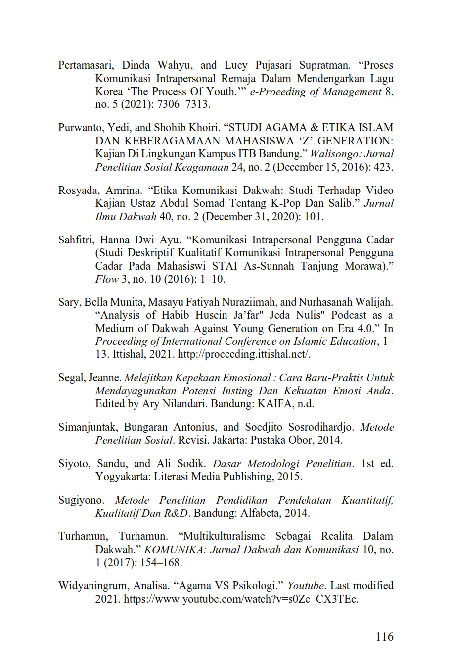 KOMUNIKASI INTRAPERSONAL NAIK ISBN 071125_125